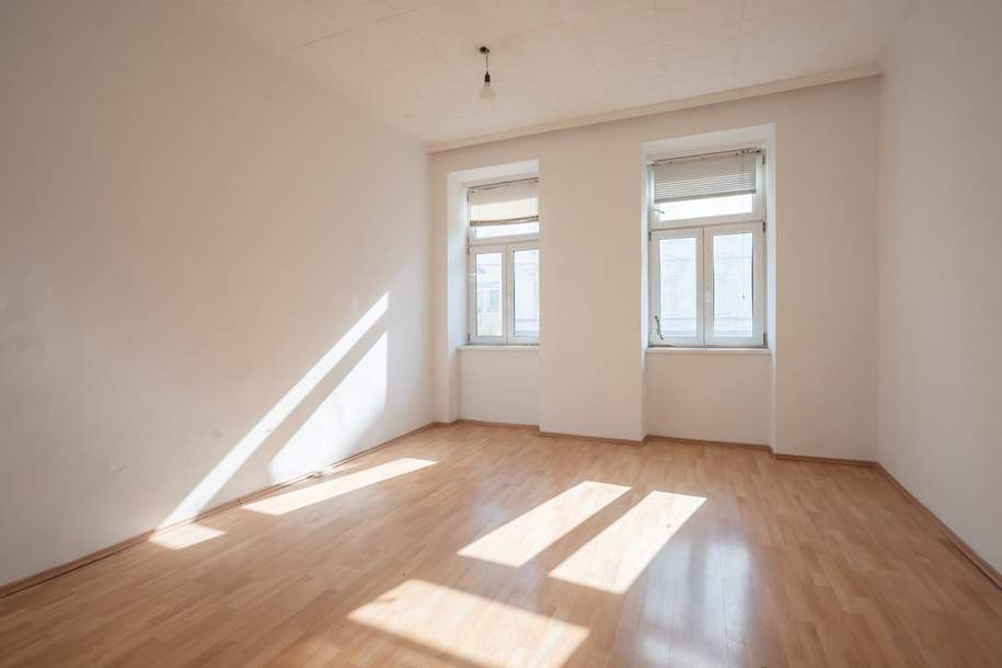 ++NEU++ Sanierungsbedürftige 1-Zimmer Altbau-Wohnung, viel Potenzial!, Wohnung-kauf, 88.900,€, 1100 Wien 10., Favoriten