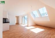 Moderne 2-Zimmer-DG-Wohnung mit Terrasse in 1220 Wien – Erstbezug auf Eigengrund - JETZT ANFRAGEN