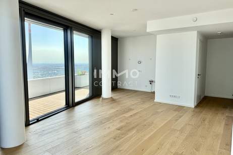 DANUBEFLATS. 40. Etage inkl. 30m2 Balkon - The One And Only, Wohnung-kauf, 799.000,€, 1220 Wien 22., Donaustadt