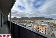 3- Zimmer-Wohnung mit atemberaubendem Ausblick im 14. Stock!