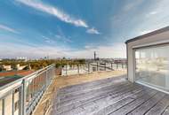 Exklusive Dachgeschosswohnung mit 44 m² Terrasse &amp; Weitblick