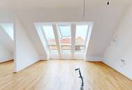 ERSTBEZUG: Moderne 3-Zimmer-Dachgeschoßwohnung in Ruhelage mit Terrasse und Fernblick in 1230 Wien