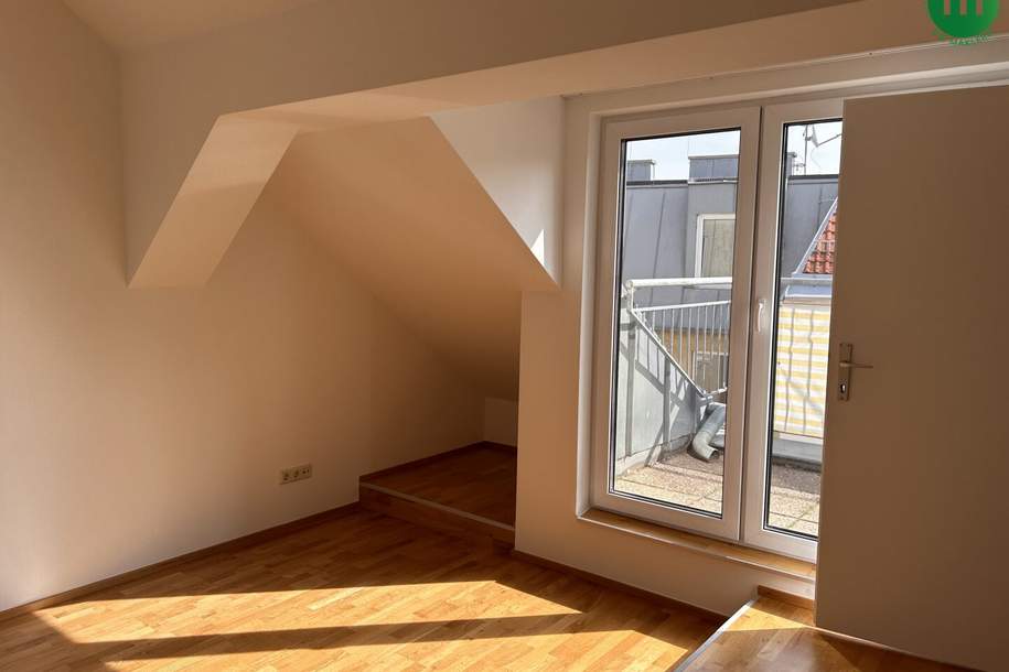 2-Zimmer-DG-Wohnung mit Terrasse, Wohnung-miete, 916,74,€, 1160 Wien 16., Ottakring