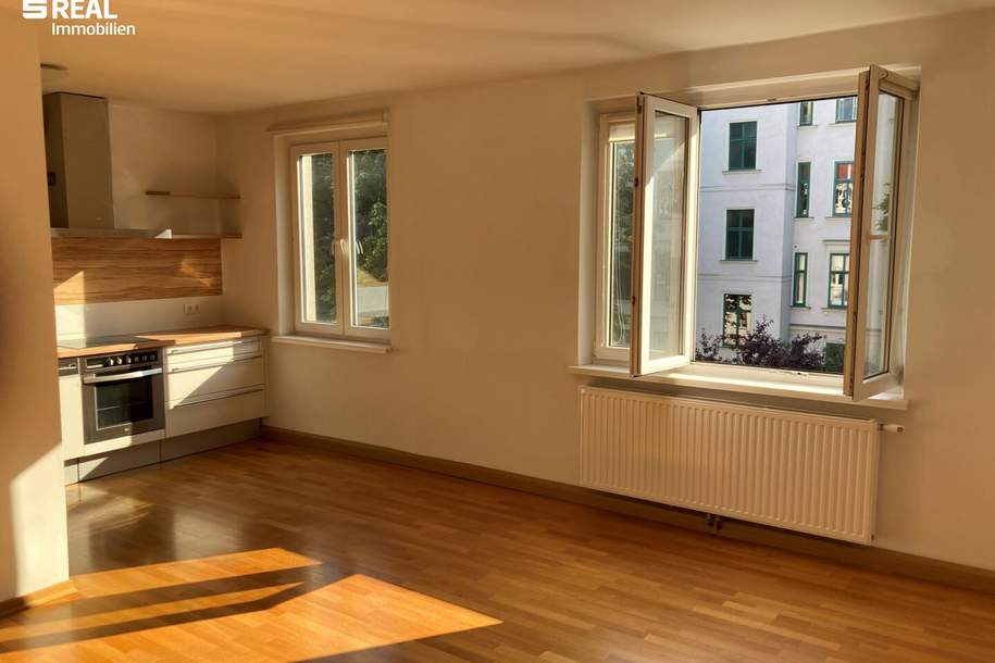 Sunshine and green view - Sensational location near Naschmarkt - U4/Kettenbrückengasse - Perfect 3-room apartment - 3rd Floor, Wohnung-kauf, 439.000,€, 1050 Wien 5., Margareten