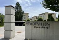 Attraktive, vermietete 2-Zimmer-Wohnung mit Südterrasse und Tiefgarage in den exklusiven Stadtvillen Kreuzbergl