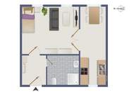 Charmante 1-Zimmer-Wohnung mit Altbauflair