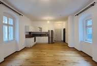 Für Pendler, Studenten, Citylover! 2-Zimmer-Wohnung in historischen Mauern | Vollausgestattete Küche | Innenhof-Terrasse | 3 Meter Raumhöhe | Großer Einlagerungsbereich | Bezugsfertig