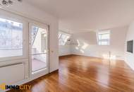 Exklusives Dachgeschoß-Maisonettejuwel 5 Zimmer + Dachterrasse in Döbling + Garage