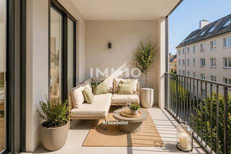 ERSTBEZUG NAHE SCHÖNBRUNN – Hochwertige 2-Zimmer-Eigentumswohnung mit Westbalkon - Perfekt für Eigennutzer & Anleger, Wohnung-kauf, 287.300,€, 1120 Wien 12., Meidling