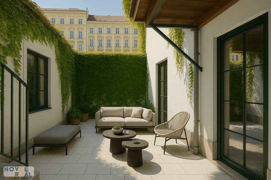 Ein unvergleichliches Stadthaus mit historischer Eleganz im Herzen vom Alsergrund wartet auf SIE!, Haus-kauf, 2.200.000,€, 1090 Wien 9., Alsergrund