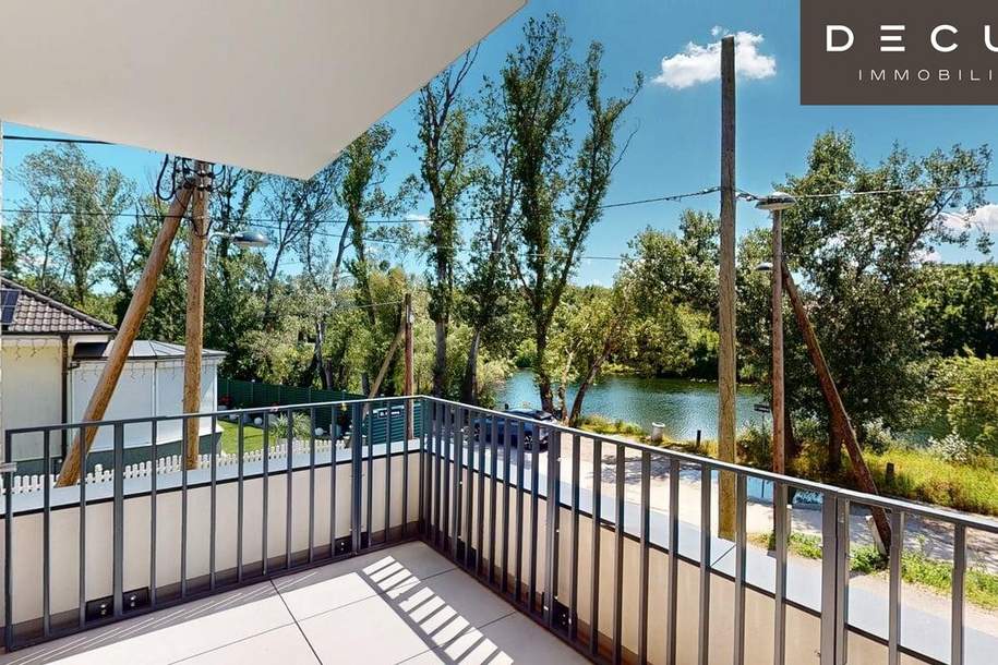 | LUXUS | WOHNUNG AM MÜHLWASSER | ABSOLUTE GRÜNRUHELAGE | GROSSZÜGIGE BALKONE | TRAUMBLICK, Wohnung-kauf, 950.000,€, 1220 Wien 22., Donaustadt