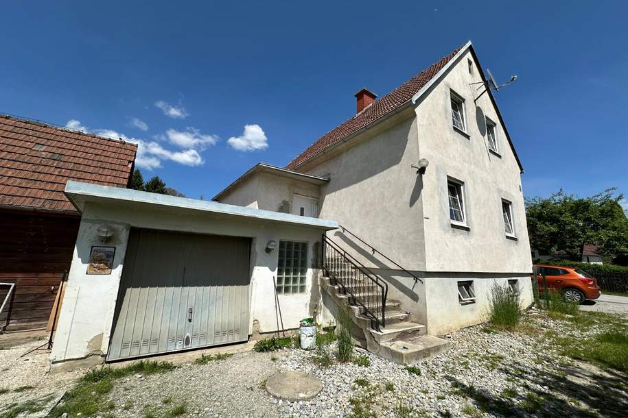 ***Sanierungsobjekt mit Zukunft - sonnige Lage inklusive***, Haus-kauf, 115.000,€, 8662 Bruck-Mürzzuschlag