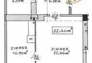 barrierefreie 2 Zimmer mit U-Bahn-Anbindung