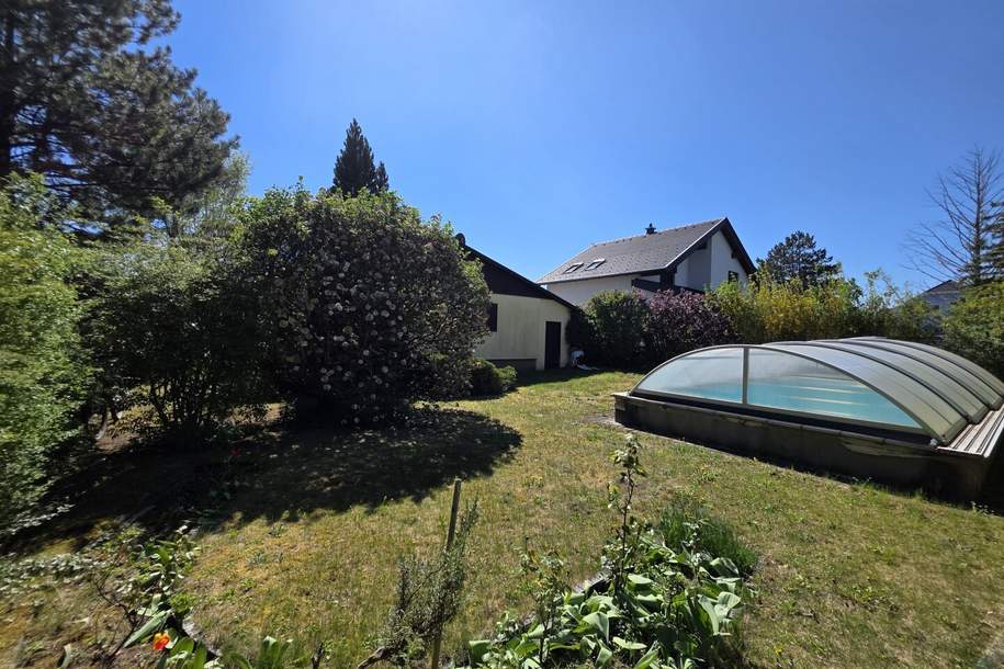 Schnuckeliges Haus mit Pool und Garten!, Haus-kauf, 219.000,€, 2751 Wiener Neustadt(Land)