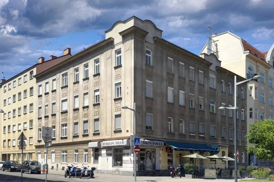 Sanierungsbedürftige Werkstätte komplett innenhofseitig | nahe U1 Troststraße, Gewerbeobjekt-kauf, 95.000,€, 1100 Wien 10., Favoriten