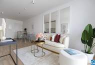 Sonnwendviertel: 1-Zimmer-Wohnung mit Balkon im 14. OG – Fitnessraum, Co-Working & Rooftop-Terrasse inklusive!