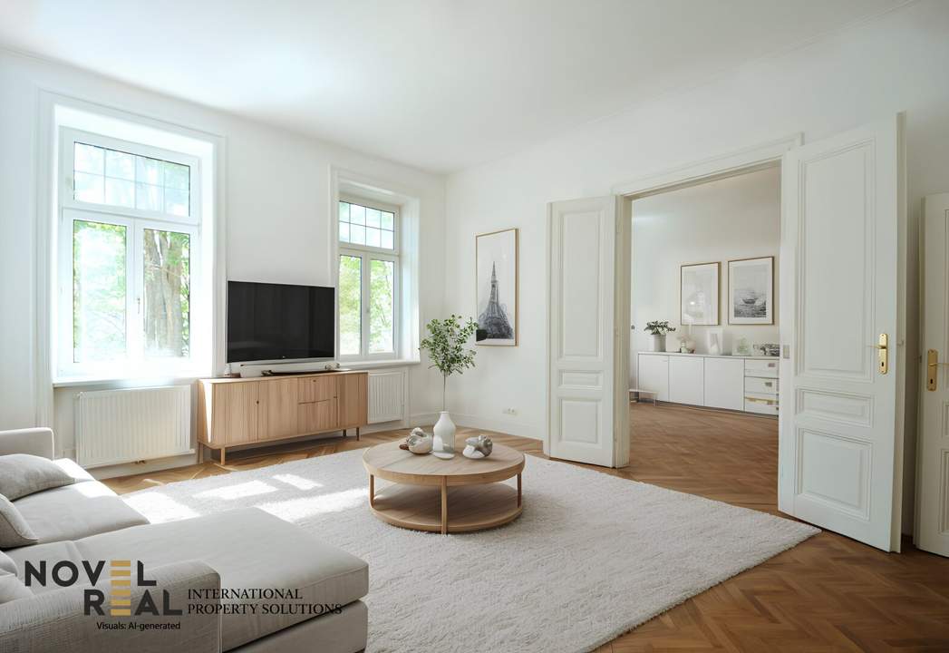 Stilvolles Wohnen in bester Lage - 3 Zimmer mit Loggia