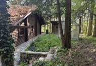Kleines Juwel in Niederösterreich - Blockhaus mit Fischteich