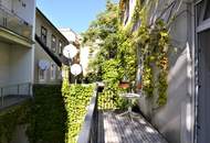 Charmante 1-Zimmer-Altbauwohnung mit Balkon in Hofruhelage