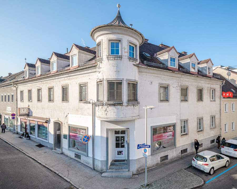 Gepflegte Ertragsliegenschaft im Zentrum von Steyr mit Ausbaupotenzial