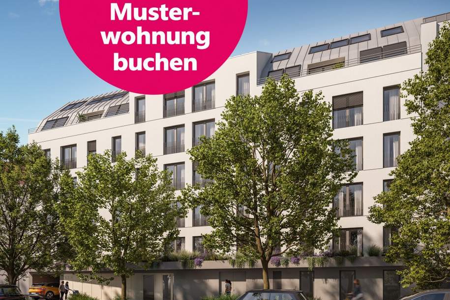Mega-Vorsorgeinvestment in Döblinger Bestlage! – Exklusives Wohnprojekt mit Top-Anbindung!, Wohnung-kauf, 302.900,€, 1190 Wien 19., Döbling