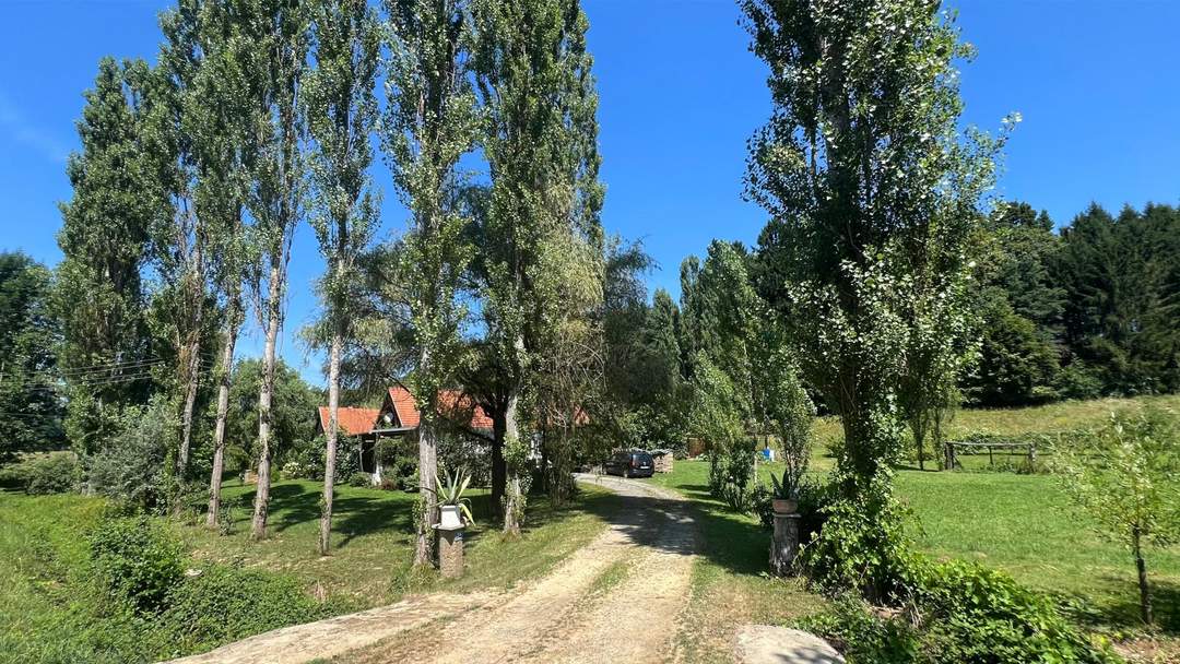 Über 5,2 ha (!) Eigengrund, mit wunderschönem "DREIKANTER" in südburgenländischer Idylle!