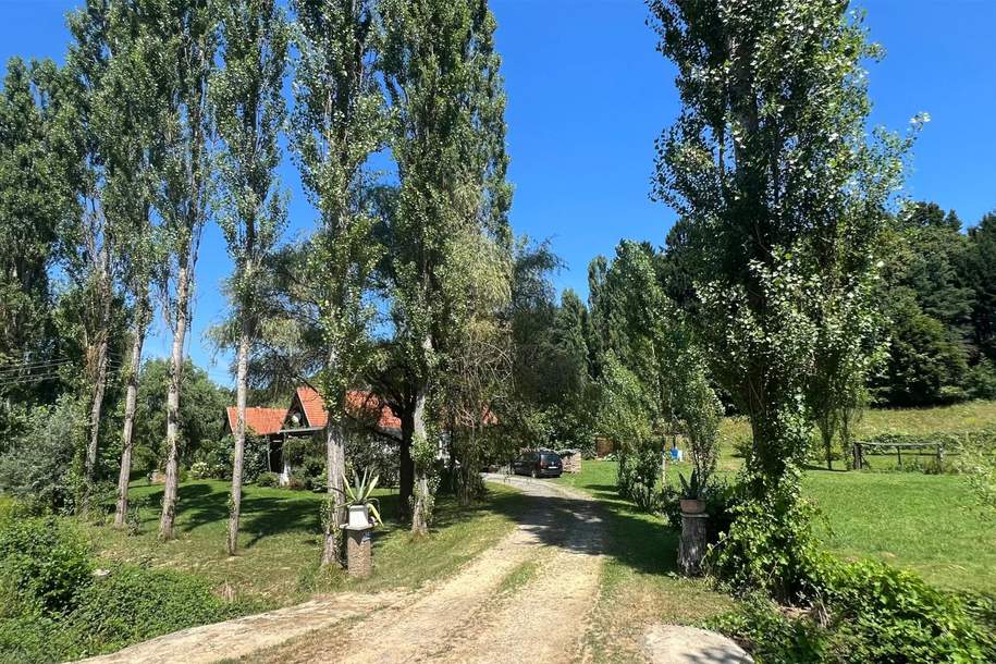 Über 5,2 ha (!) Eigengrund, mit wunderschönem "DREIKANTER" in südburgenländischer Idylle!, Haus-kauf, 7543 Güssing