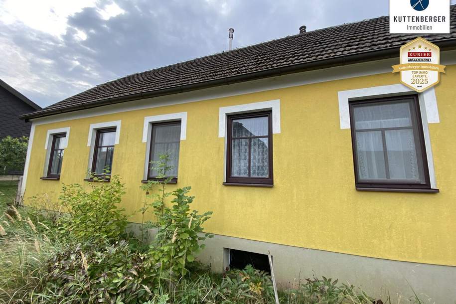 Ehemaliges kleines Bauernhaus mit vielen Möglichkeiten des Bewohnens. Ganzjährig oder zur Erholung in der Freizeit., Haus-kauf, 65.000,€, 3762 Waidhofen an der Thaya