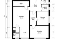 Sehr gut aufgeteilte 3-Zimmer-Whg - laufend renoviert - interessant auch für Anleger