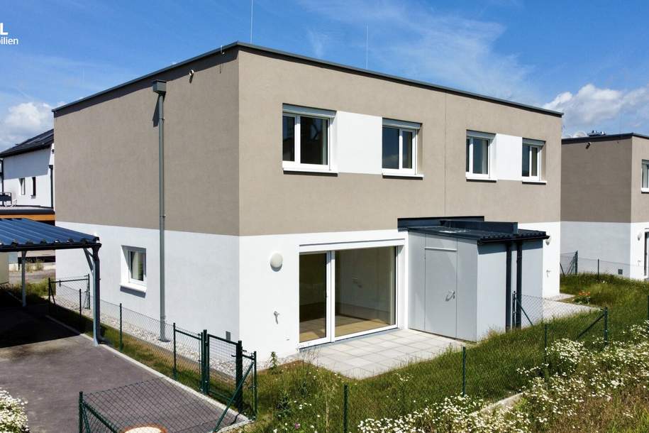 Mietkauf, moderne Doppelhaushälften Nähe Tulln, Haus-miete, 1.408,74,€, 3462 Tulln