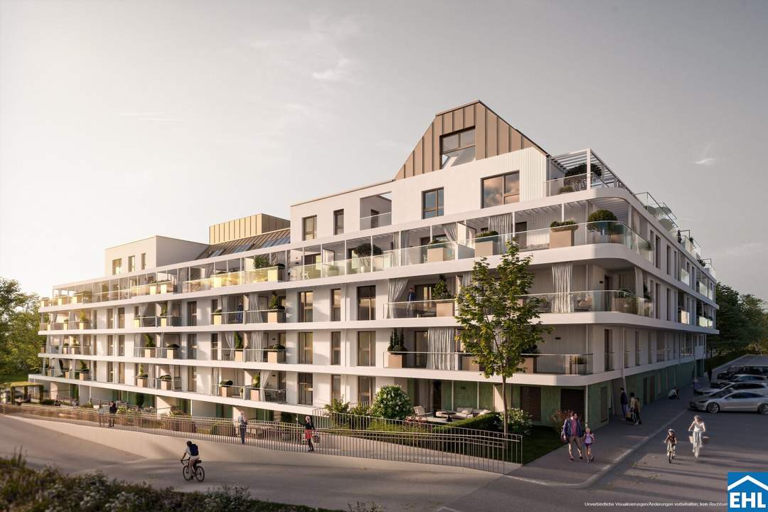 Lichtdurchflutet wohnen, Freiraum genießen – Lange Allee 6A