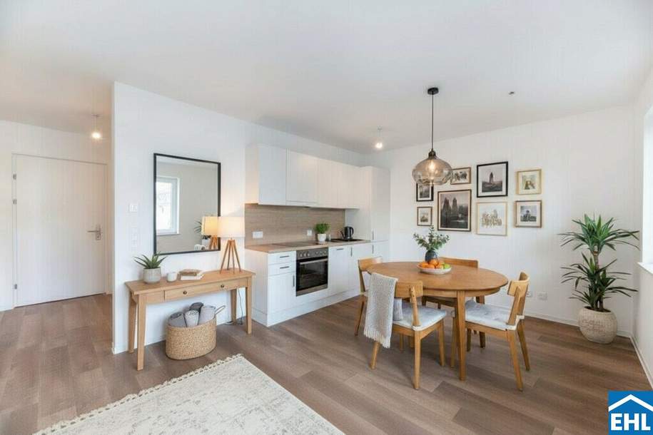 Perfekt angebunden, entspannt zuhause – Smart Quadrat, Wohnung-miete, 495,00,€, 8020 Graz(Stadt)