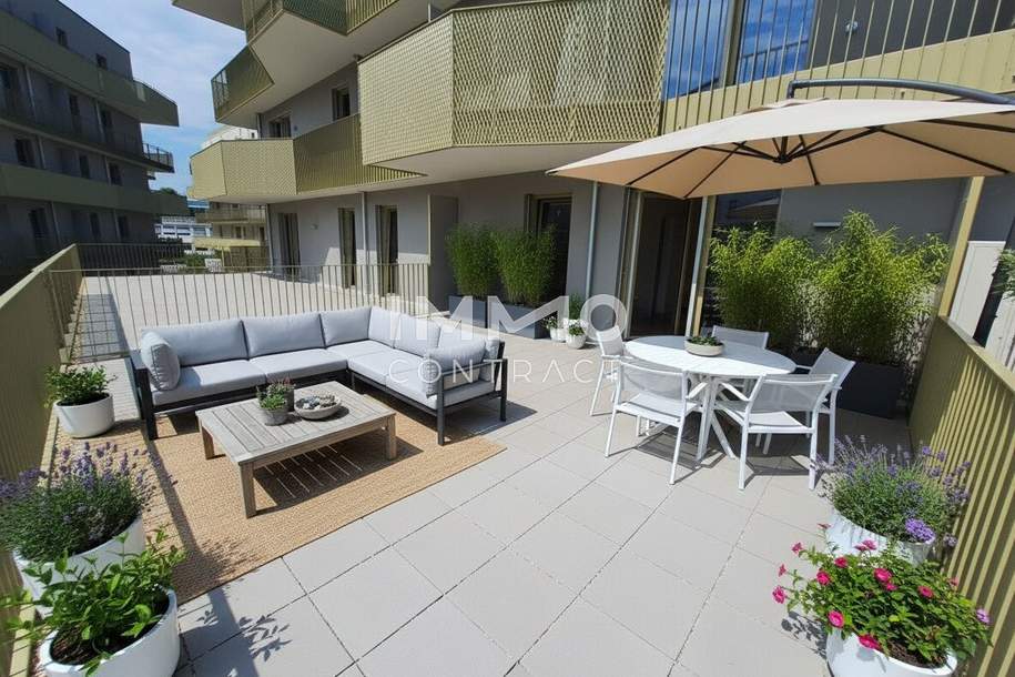 2-Zimmer-Terrassenwohnung zum Schnäppchenpreis, Wohnung-kauf, 270.000,€, 1210 Wien 22., Donaustadt