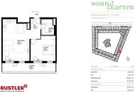 Gemütliche 2-Zimmer-Wohnung mit Terrasse - moderner Neubau