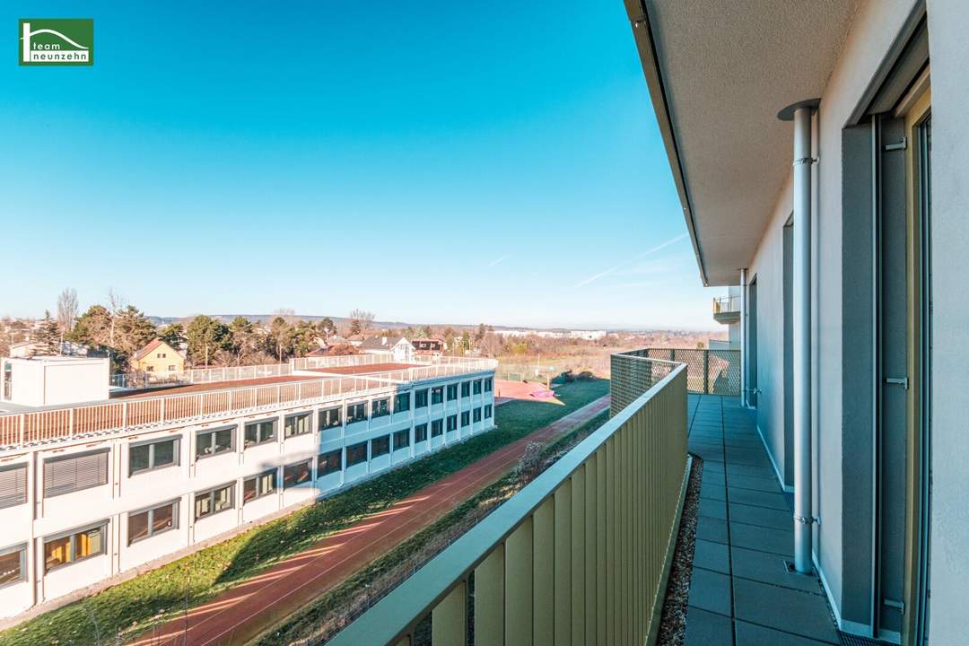 Da kommen Sie zur Ruh' - westseitiger 3.Zimmer-Erstbezug mit Balkon in Grünruhelage - "Hirschfeld - naturnah wohnen" - Provisionsfrei