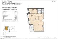 Perfekt geschnittene 3-Zimmer Wohnung mit Terrasse und Klima ~ Kaiserstraße 82 ~ AB 1. JULI VERFÜGBAR!