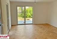 Erstbezug! Hochwertige 3-Zimmer Gartenwohnung in ruhiger Lage - zu verkaufen