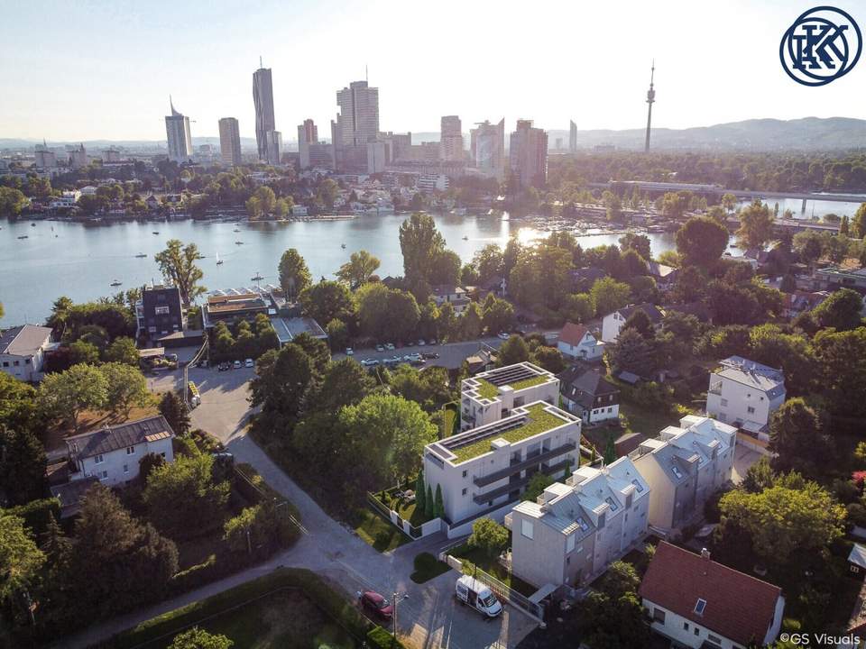 Preiswerte 2-Zimmer-Starterwohnung (46 m²) mit Balkon – Fertiger Erstbezug direkt an der Alten Donau