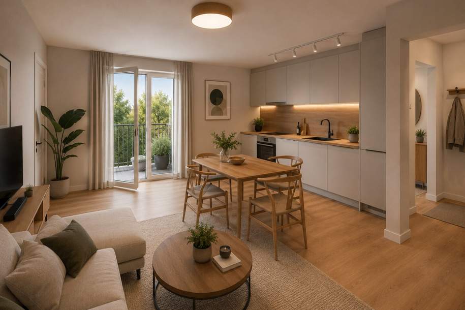 Drygalski Residences - INVESTMENT, Wohnung-kauf, 285.500,€, 1210 Wien 22., Donaustadt