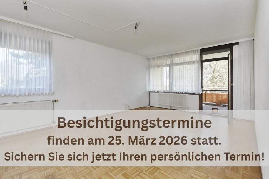 Charmante 2-Zimmer-Wohnung mit Balkon und guter Infrastruktur! - Besichtigungstermine am 25.03.2026!, Wohnung-kauf, 199.000,€, 4020 Linz(Stadt)