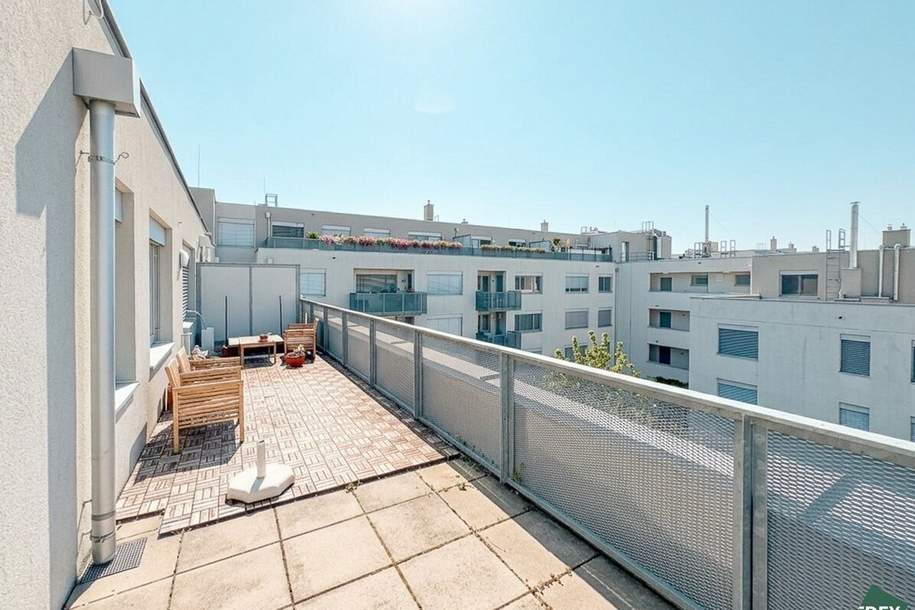Charmante 4-Zimmer Wohnung mit großer Terrasse nahe der Siemens AG ab Oktober, Wohnung-miete, 1.884,45,€, 1210 Wien 22., Donaustadt