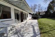 Traumhaftes Grundstück mit repräsentativem Bungalow in Langenzersdorf an der Stadtgrenze zu Wien