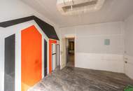 Lagerfläche mit Sanierungspotenzial – ideal für Baufirma oder Gewerbebetrieb 128m² im 15. Bezirk, Wien!