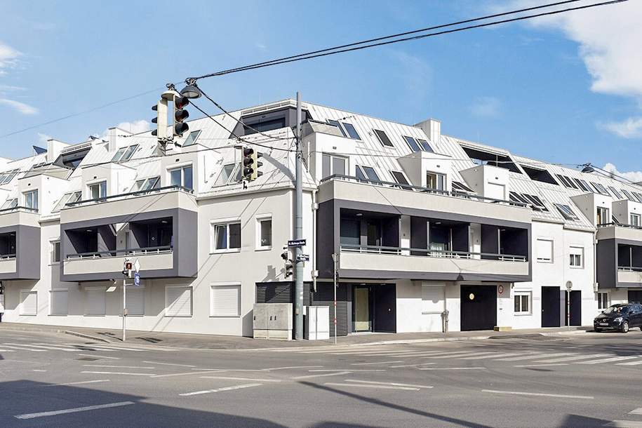 2-Zimmer-Neubauwohnung inkl Komplettküche, Loggia Außenfläche und Kellerabteil / HS17 A-10, Wohnung-miete, 739,00,€, 1100 Wien 10., Favoriten