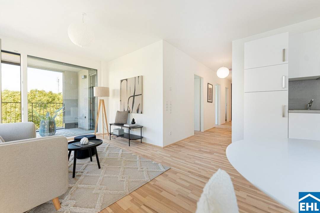 Familienfreundliche 4-Zimmer Wohnung – Wohnen auf der Schmelz