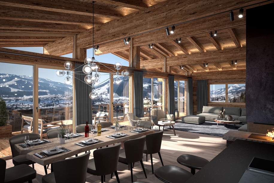 "The View" - Luxuschalet am Sonnberg, Haus-kauf, 6.900.000,€, 6365 Kitzbühel