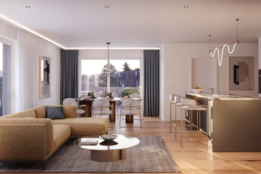 Eine der größten Einheiten des Projekts – Wohnen mit Weitblick an der Alten Donau, Wohnung-kauf, 1220 Wien 22., Donaustadt