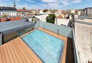 Karmelitermarkt - Penthouse mit Pool und Parkblick