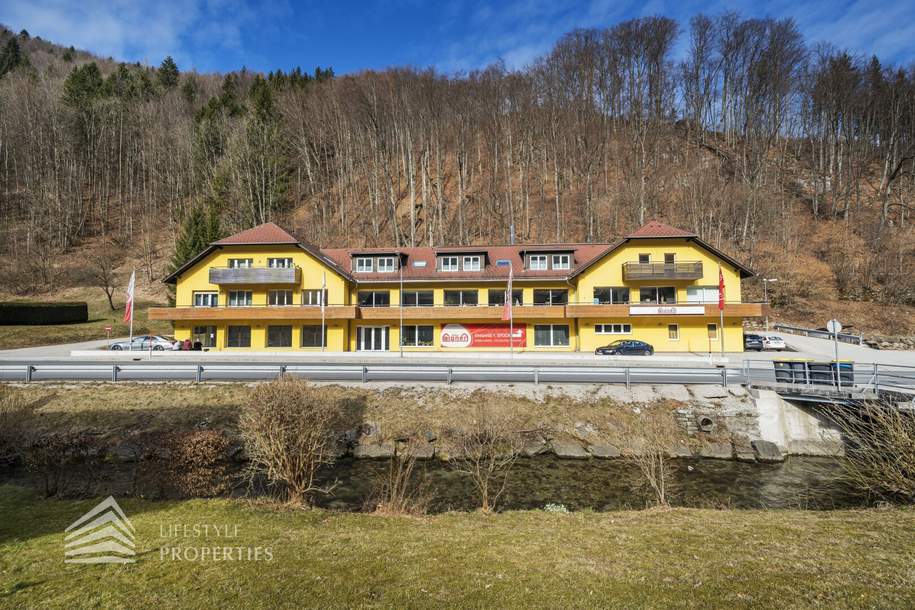Aktuell 10% Rendite und bis zu ca. 14% möglich! Lukratives Zinshaus in Gaming, Gewerbeobjekt-kauf, 1.600.000,€, 3292 Scheibbs