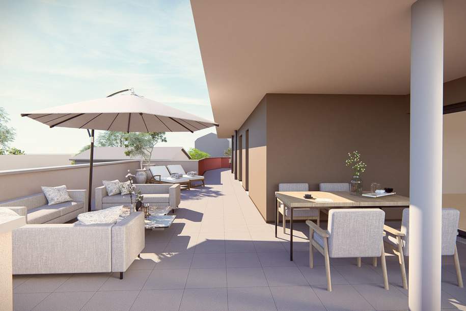 3Zi Penthouse mit Traumblick in den STADTTERRASSEN PEUERBACH - provisionsfrei! ** JETZT FRÜHKÄUFER-RABATT!**, Wohnung-kauf, 486.746,€, 4722 Grieskirchen